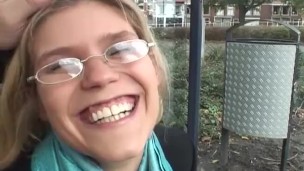 Net69 – Hot Dutch Hot Blonde In Glasses Enjoys Pussy Fingering And Hard Anal Sex